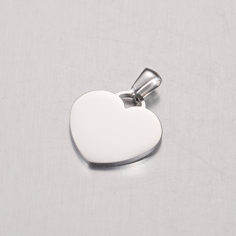 Collar Placa Corazón