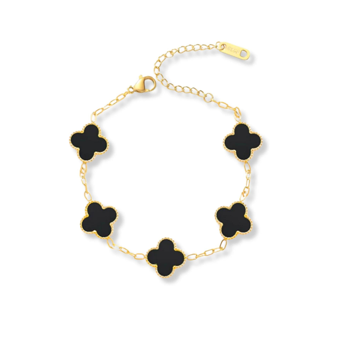 Brazalete Trébol Negro