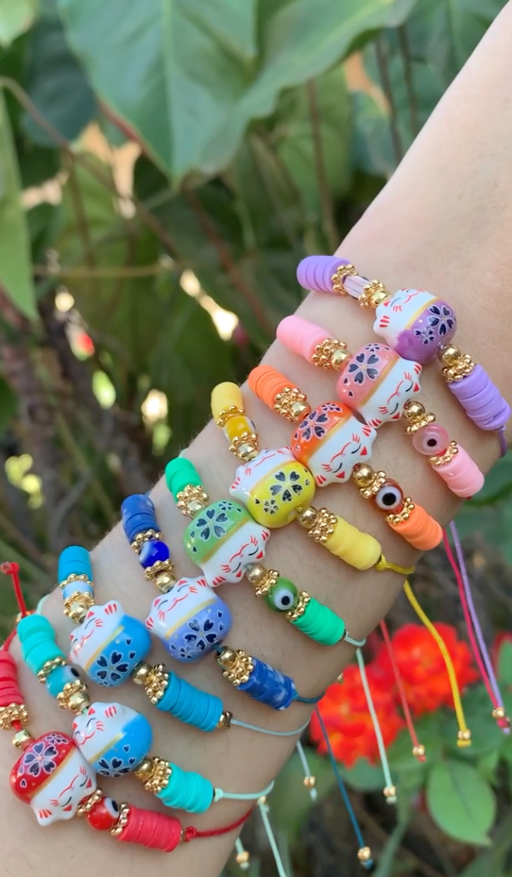 Pulsera Gato Chino