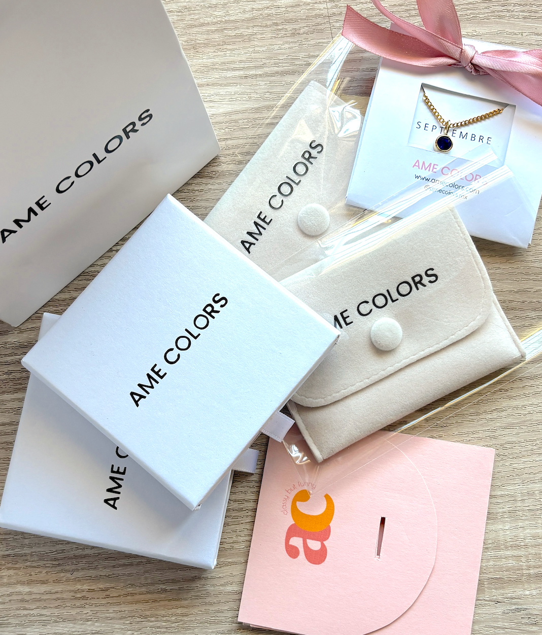 Empaques para regalos.