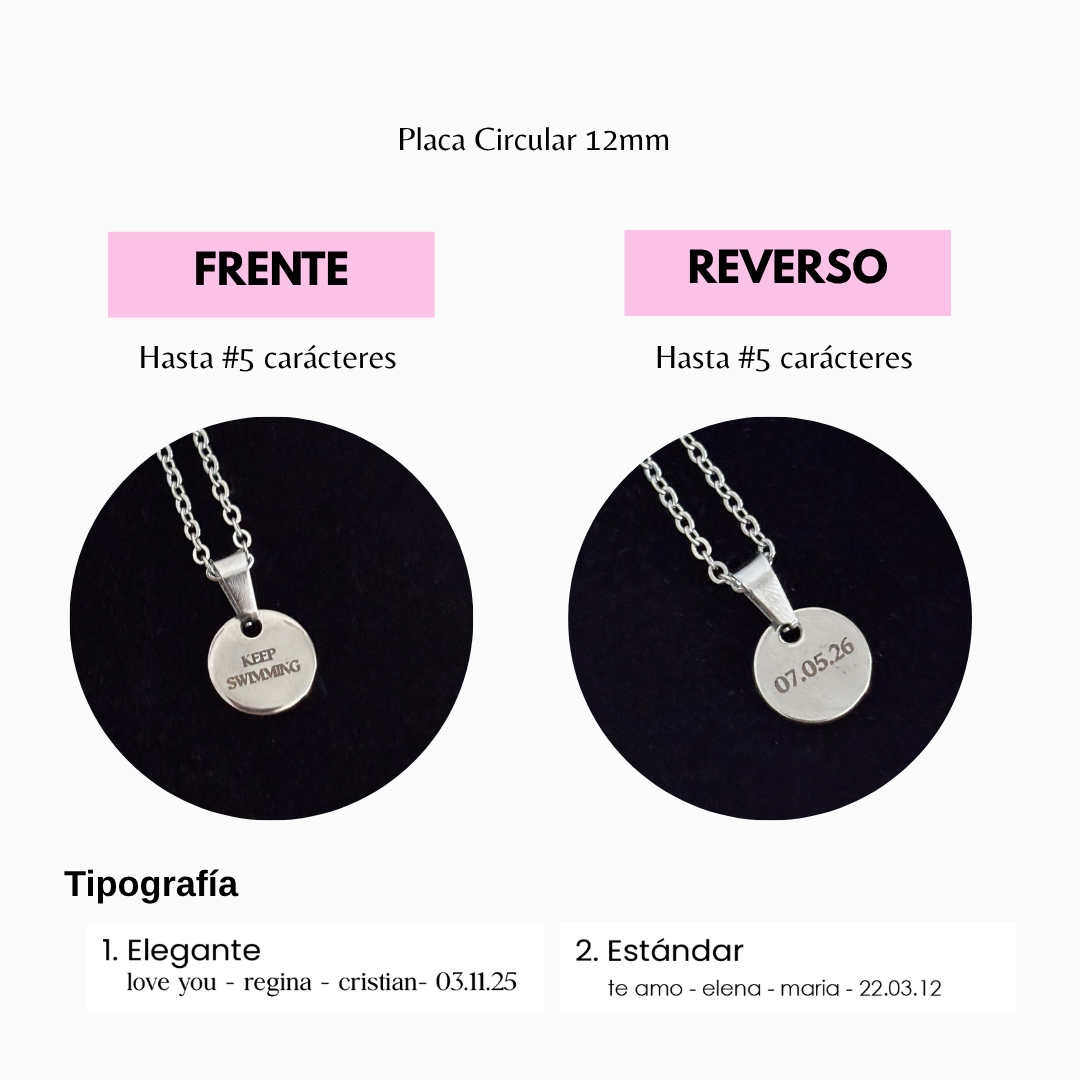 Collar 12mm Personalizado