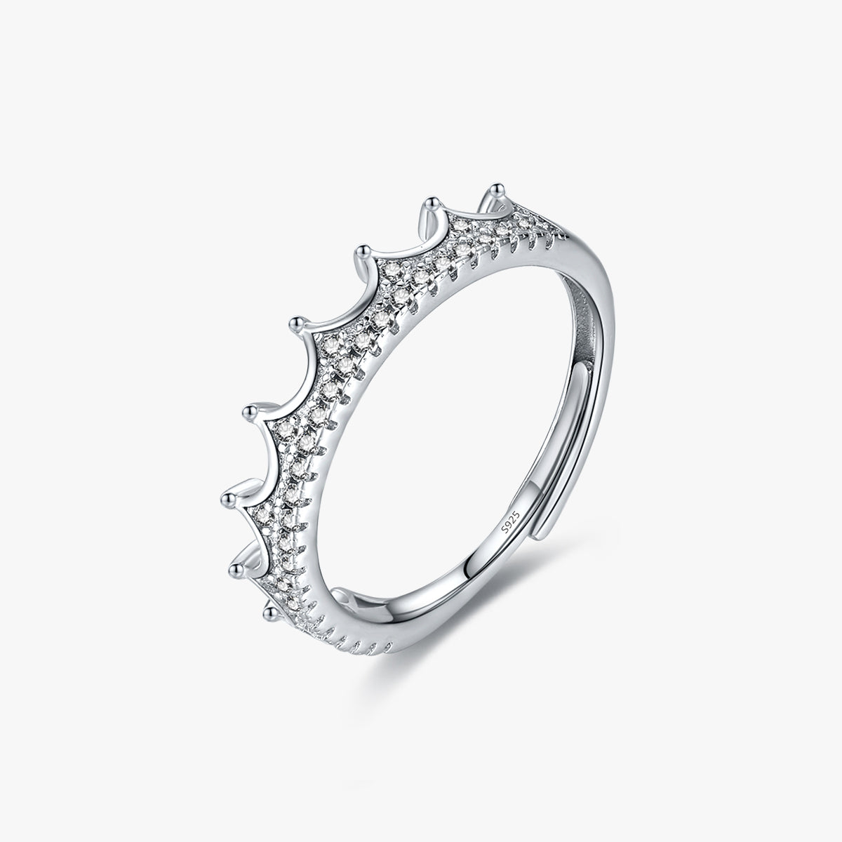 Anillo Crown Plata