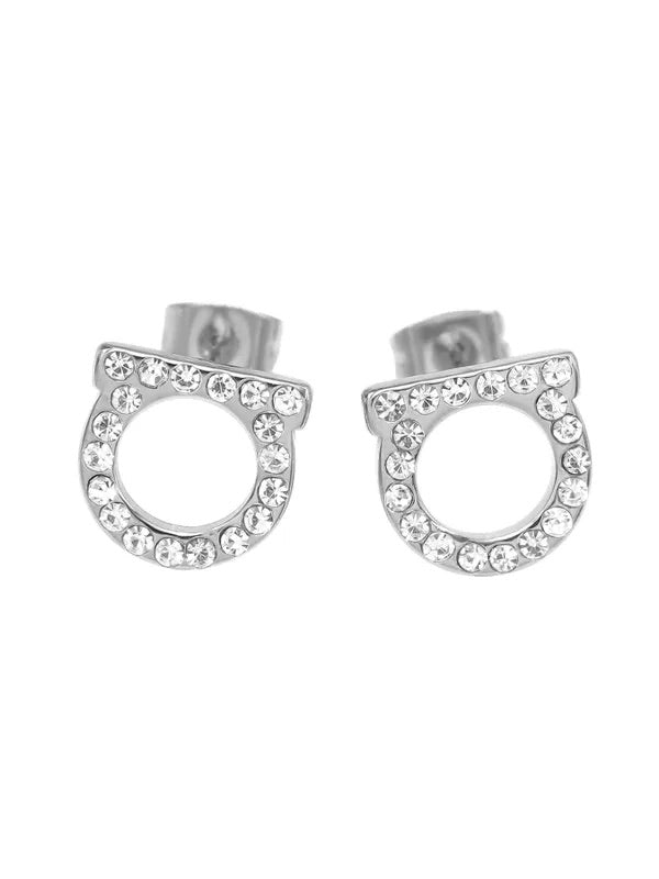 Aretes Circle Silver