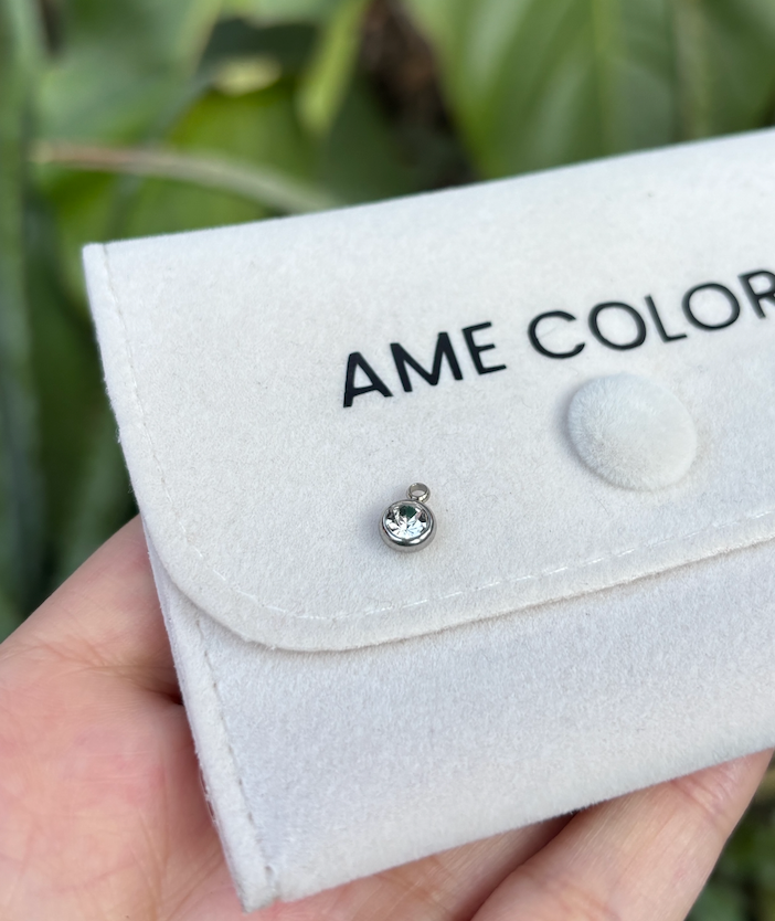 Collar Placa Silver con Dije