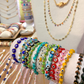 Pulsera elástica de ojo turco con separaciones