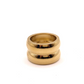 Anillo doble chunky