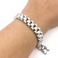 Brazalete eslabones acero