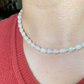 Classic natural pearl necklace