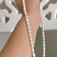 Classic natural pearl necklace