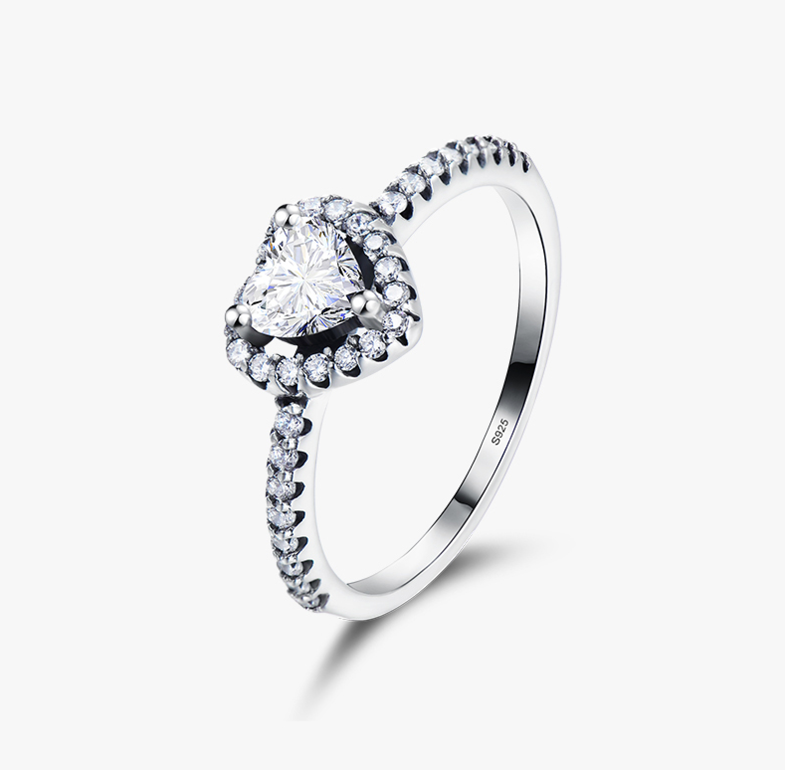 Anillo Plata Corazón