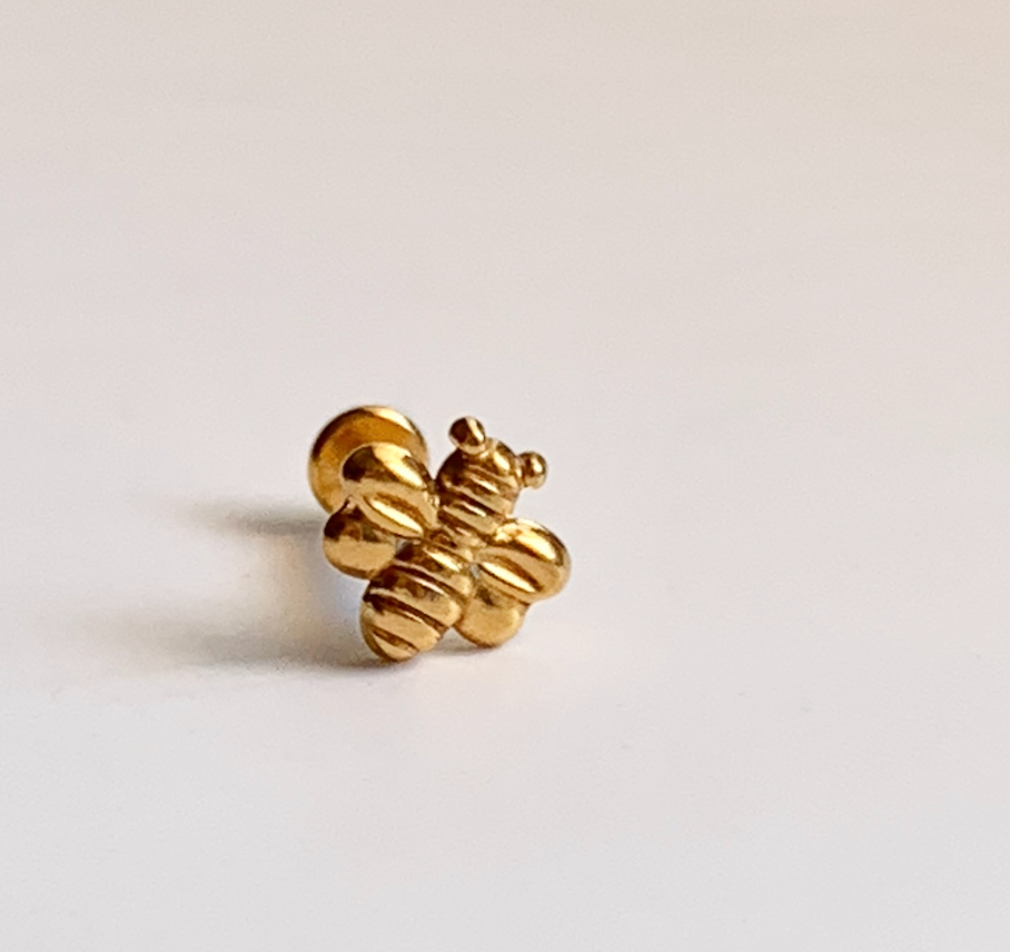 Piercing Abeja Acero