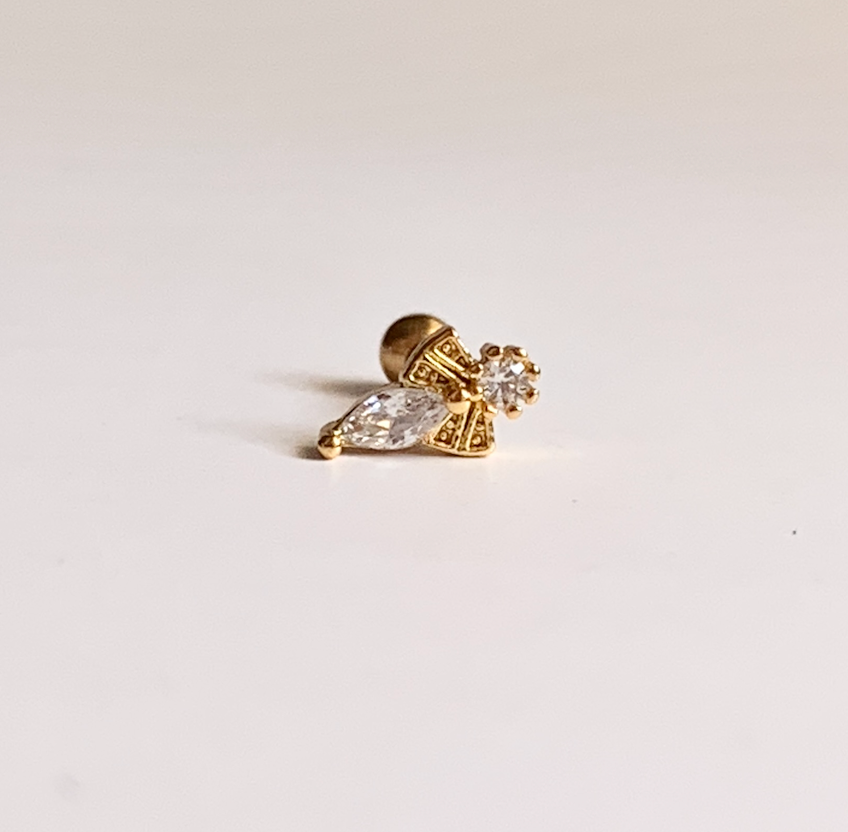Piercing Zirconia Acero