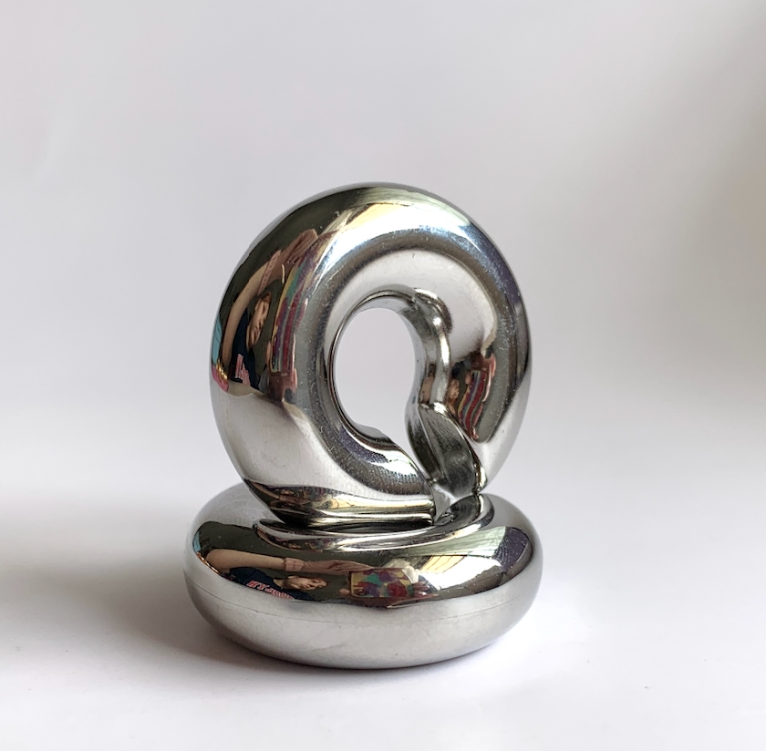 Ear Cuff Silver Chunky
