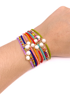 Pulseras Colores Chaquira
