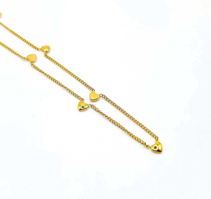 Choker Mini-Herzen