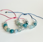 Pulsera Ágata Azul