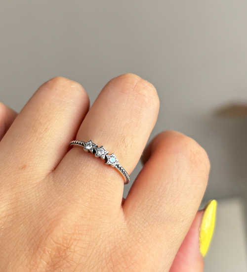 Anillo Stars Plata
