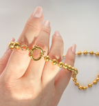 Cadena Esferas Broche Bandala