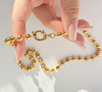 Cadena Esferas Broche Bandala