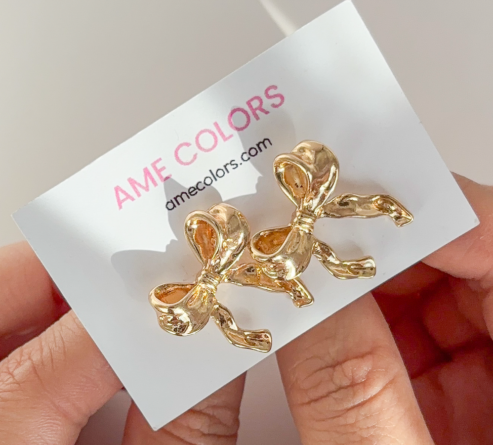 Aretes Moño Plata
