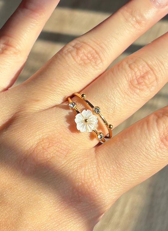 Anillo Flor Diadema