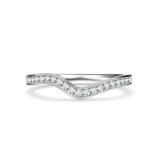 Anillo Plata Curv