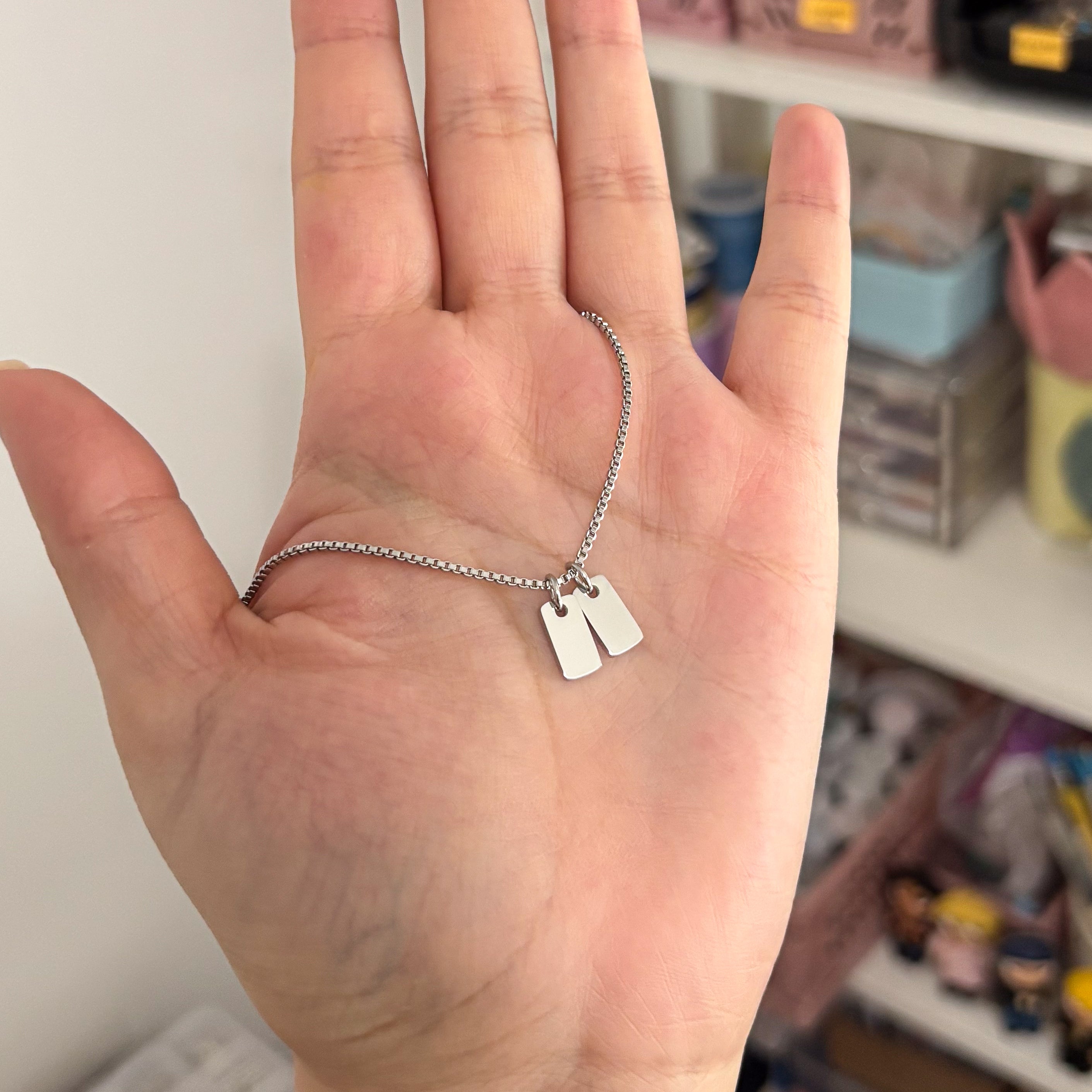 Cadena Doble Placa 5mm