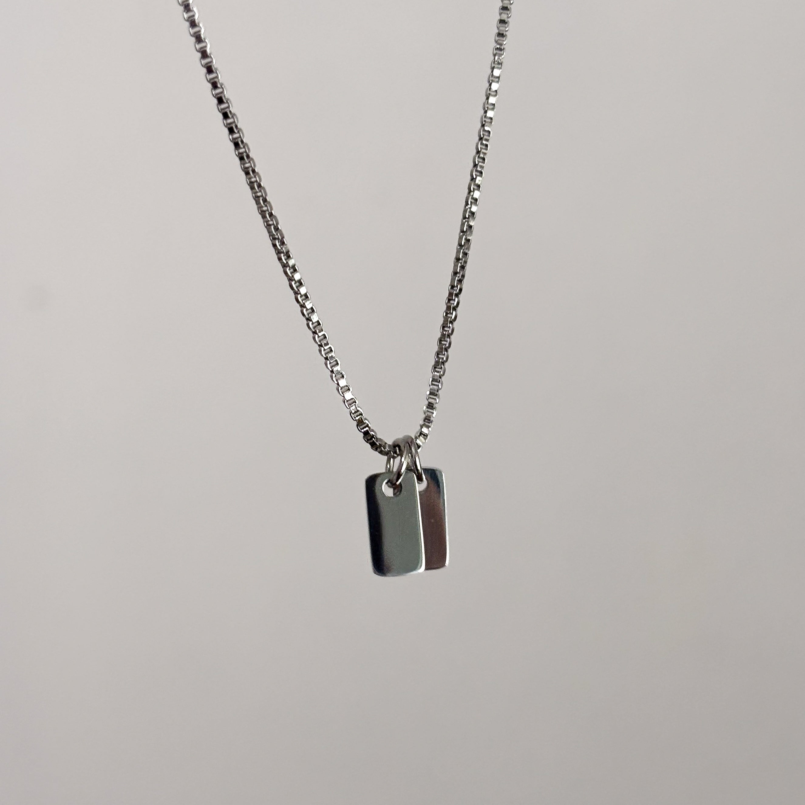 Cadena Doble Placa 5mm