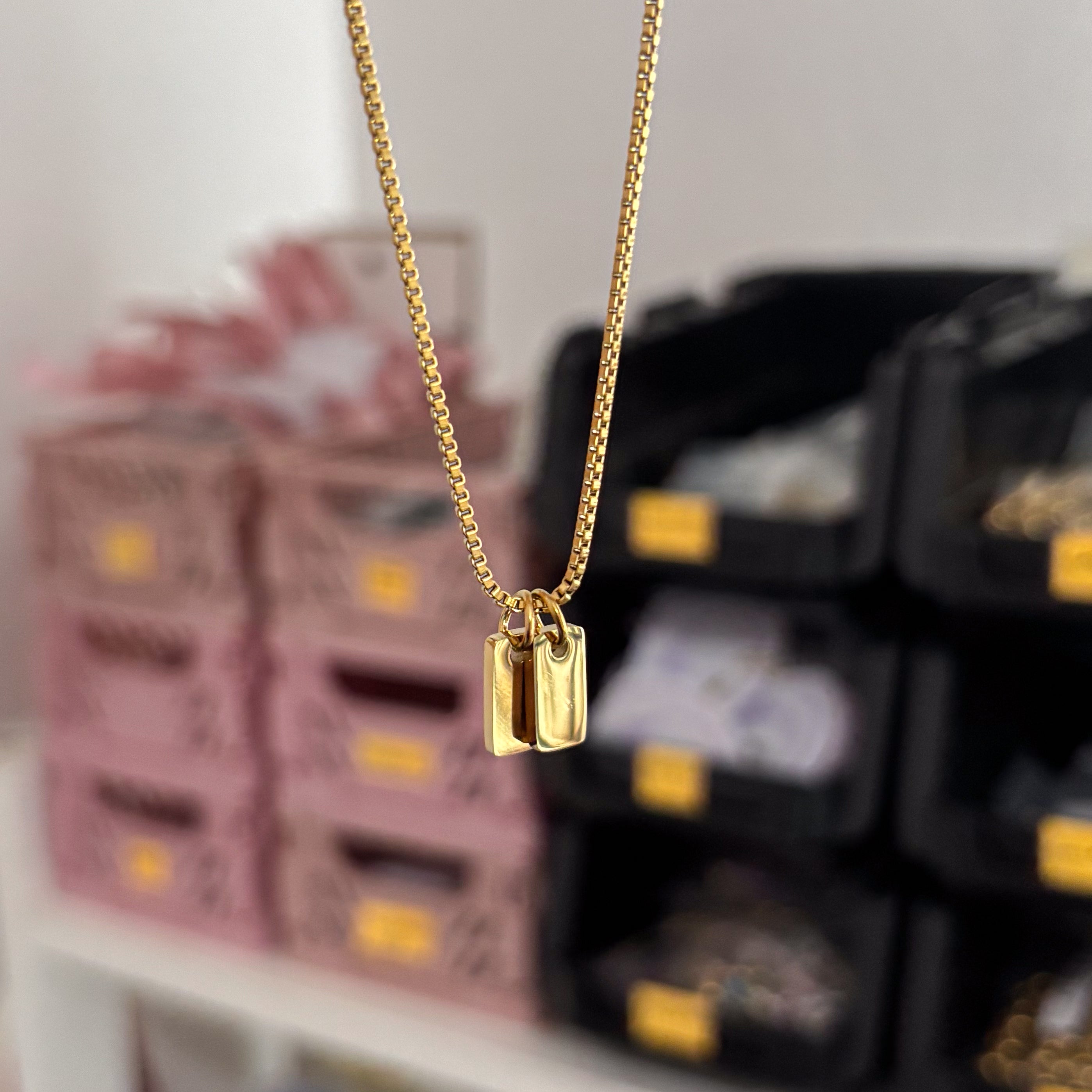 Cadena Doble Placa 5mm