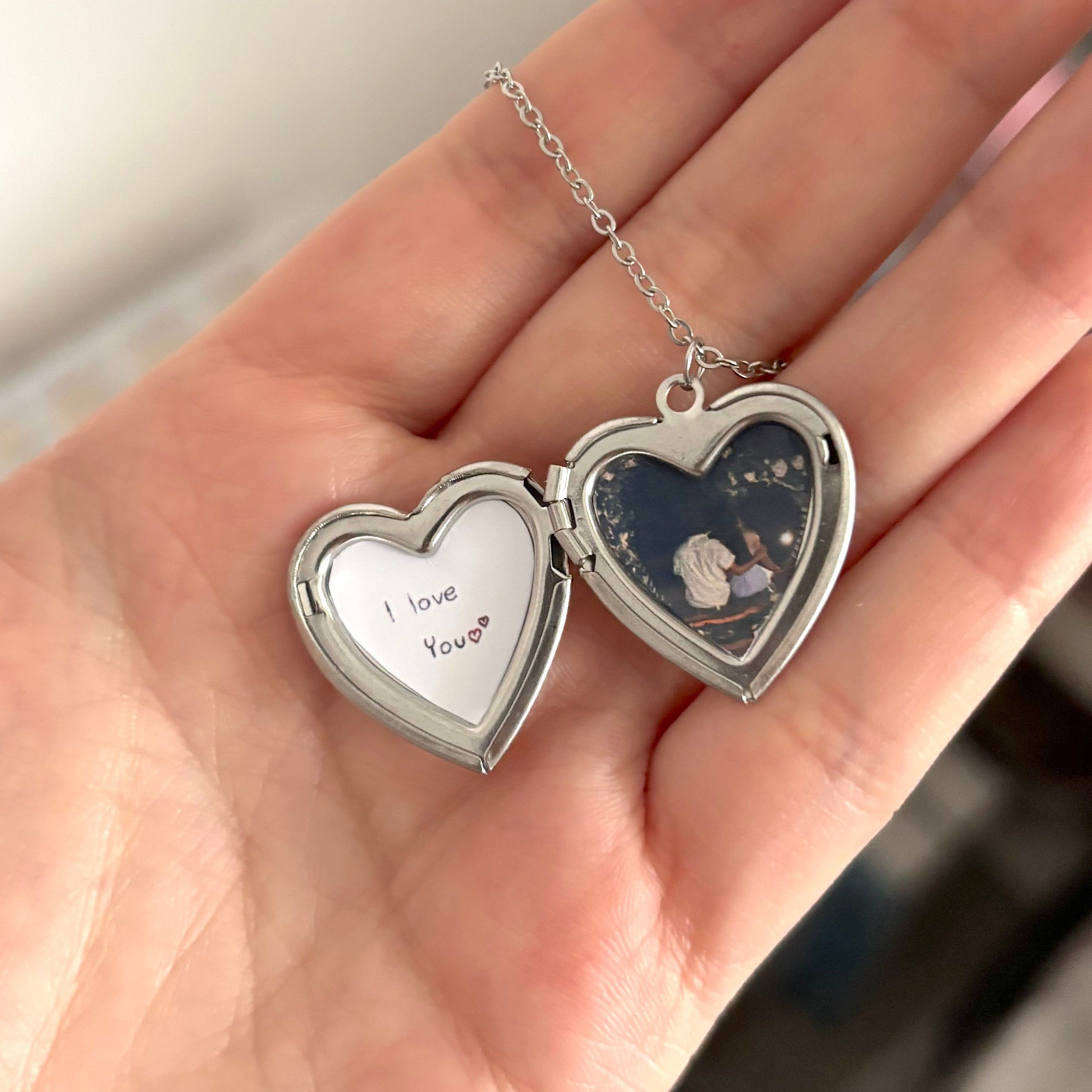 Collar Relicario Plata