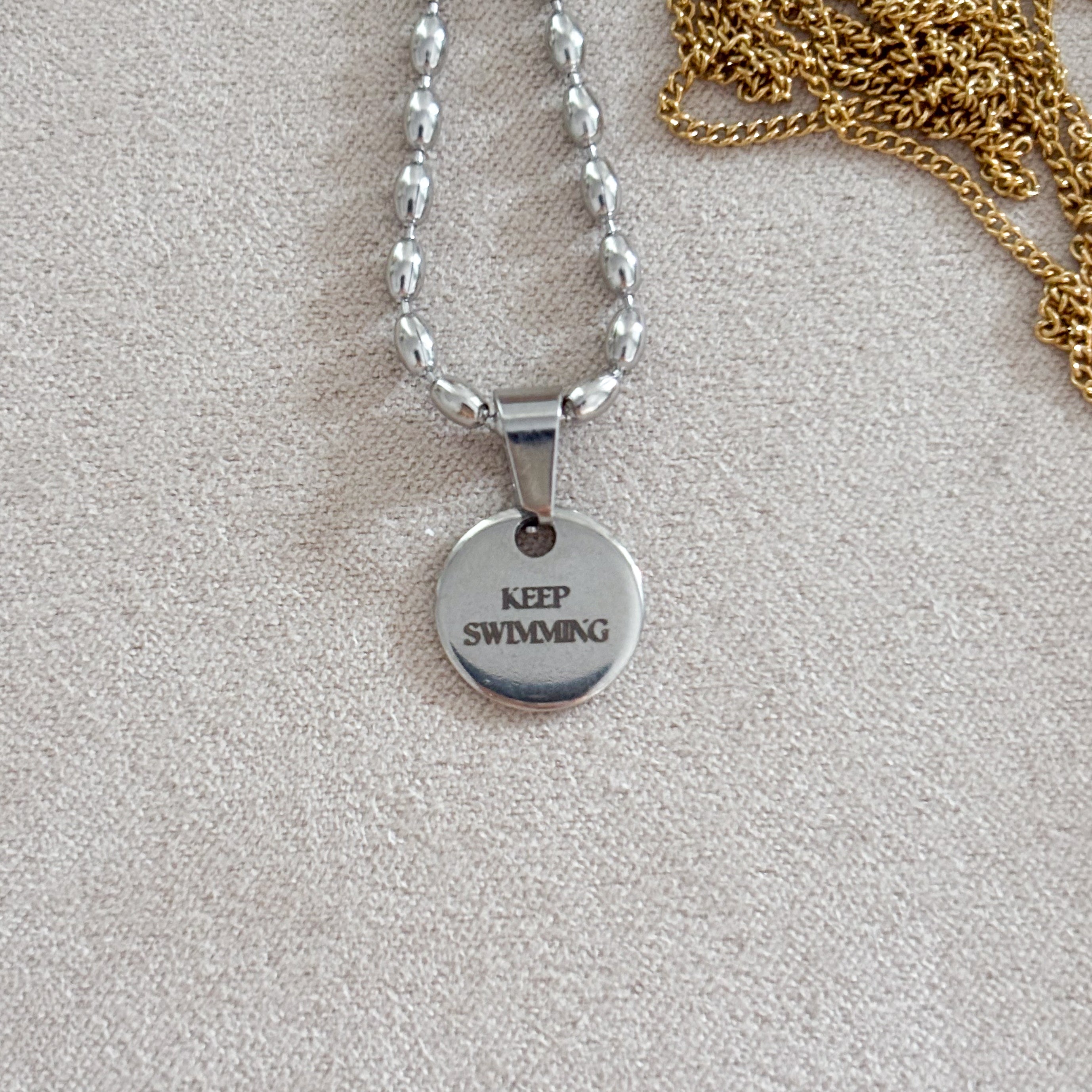 Cadena Trigo Placa Personalizada