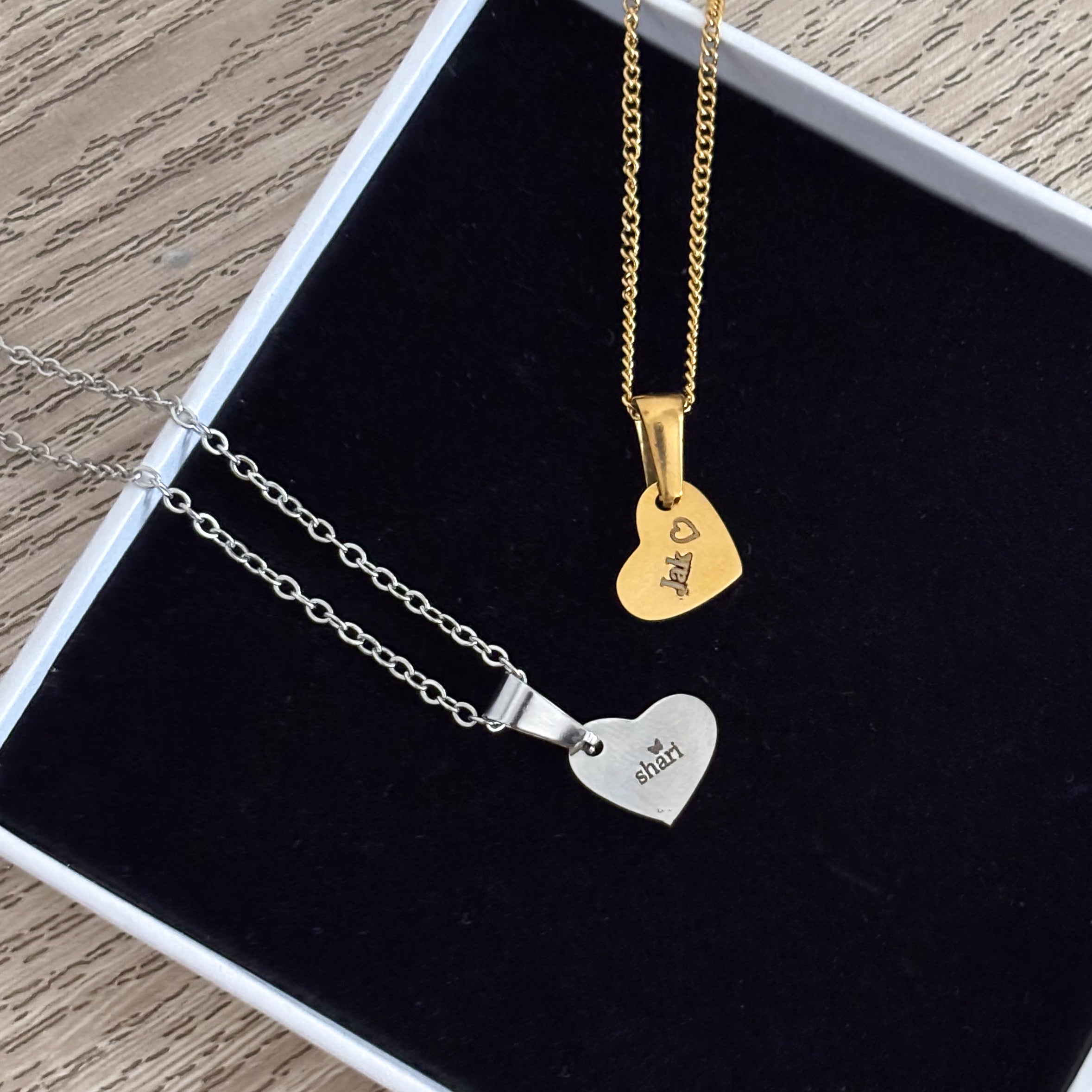 Collar Mini Corazón Personalizado