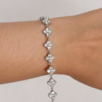 Pulsera Clover Silver