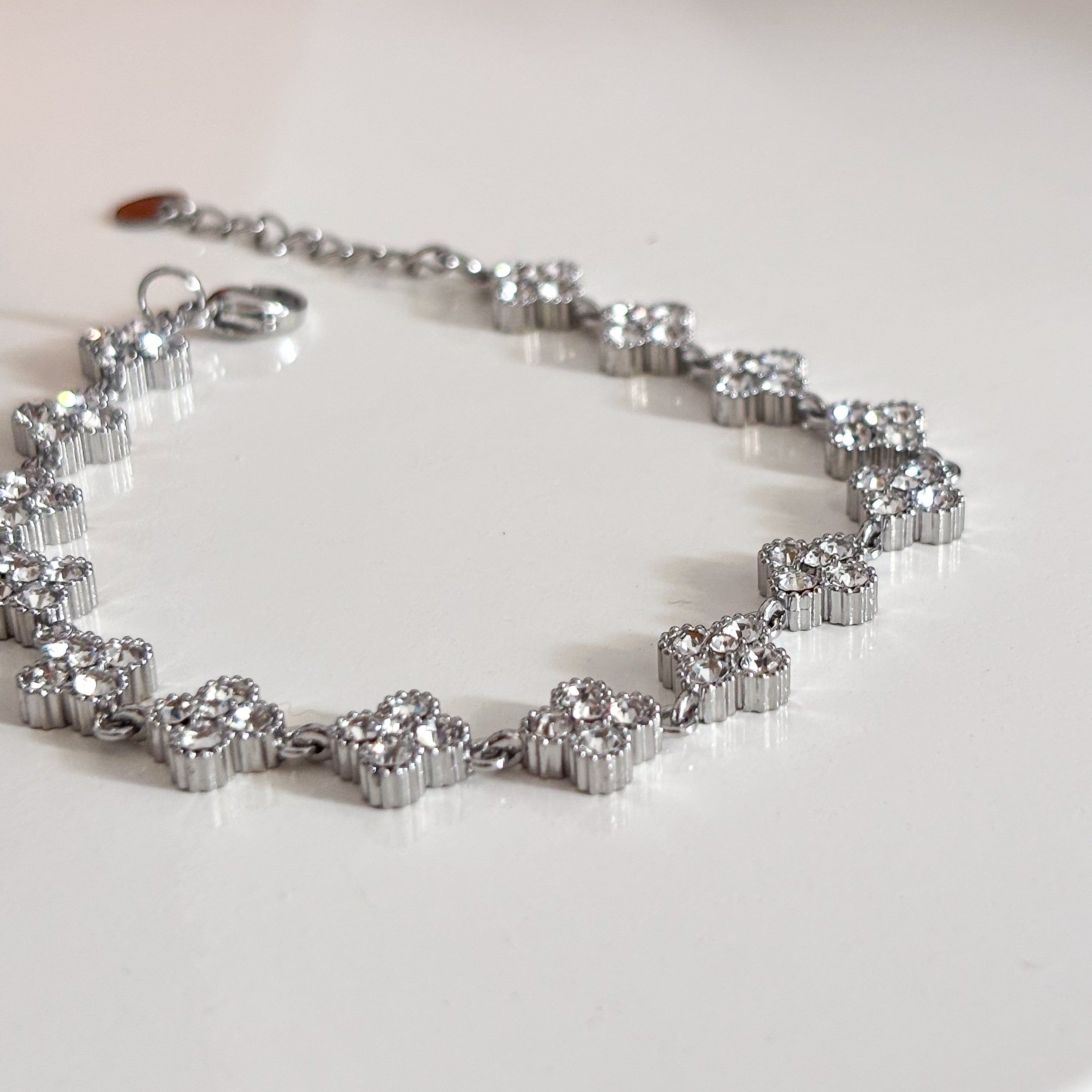 Pulsera Clover Silver