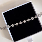 Pulsera Clover Silver