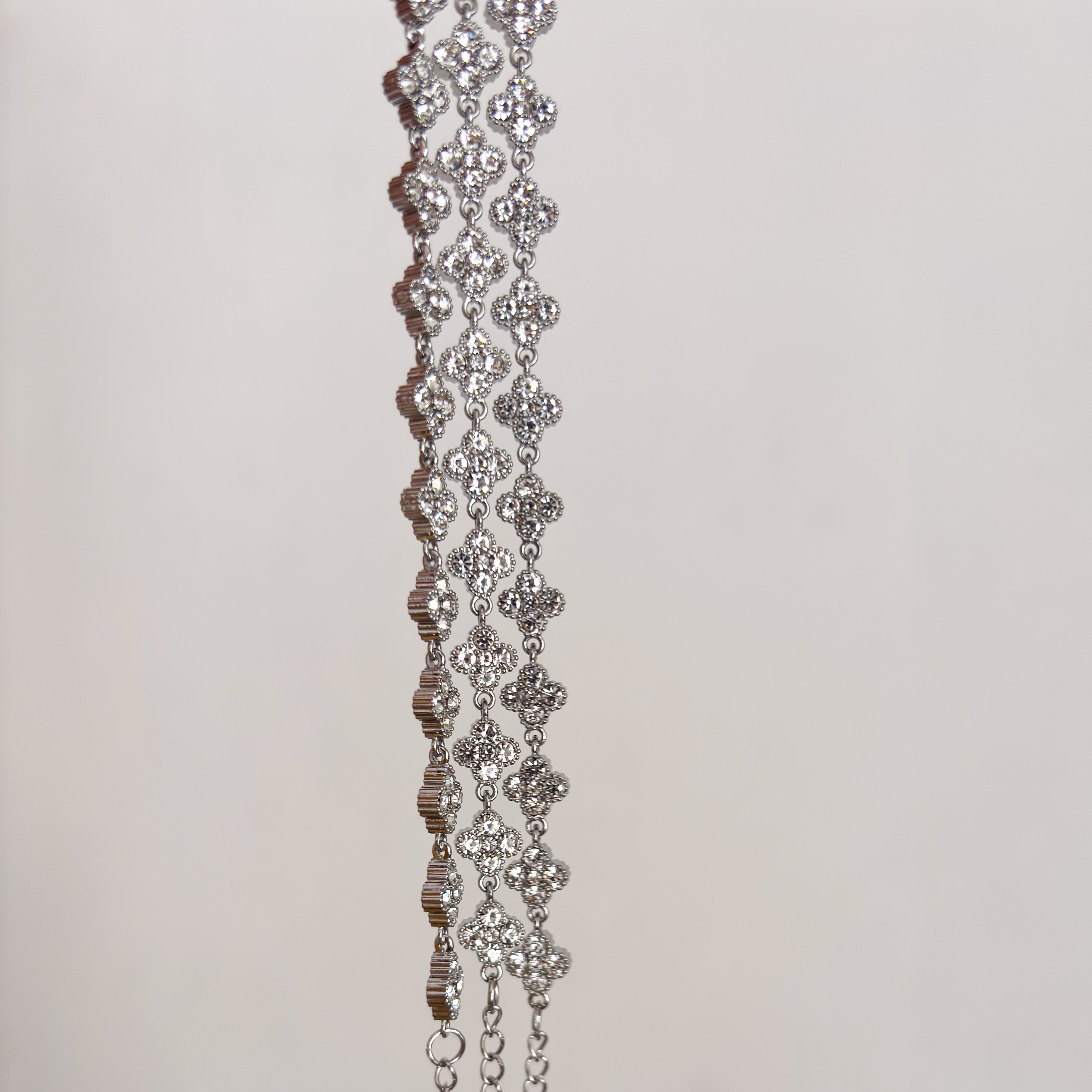 Pulsera Clover Silver