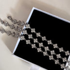 Pulsera Clover Silver