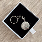 Llavero Relicario Circular