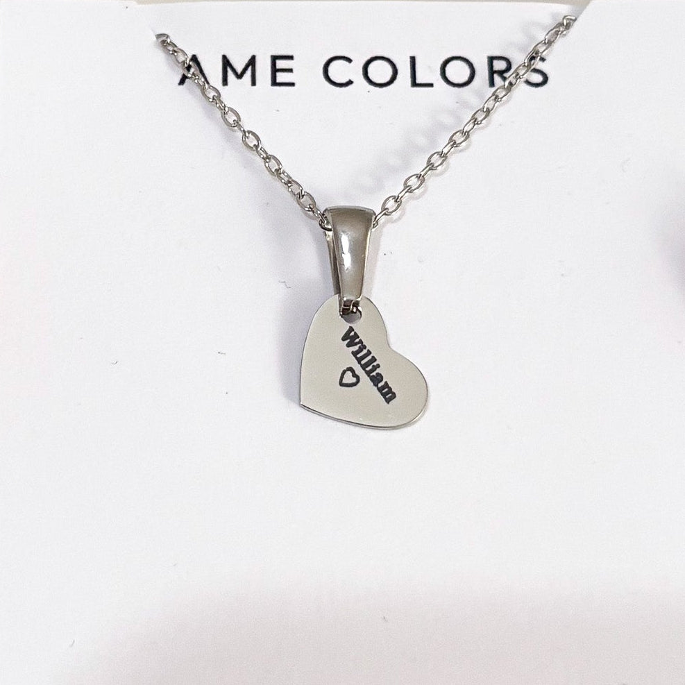 Collar Mini Corazón Personalizado