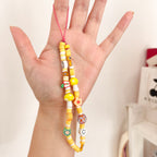 Strap llavero con cuentas para celular