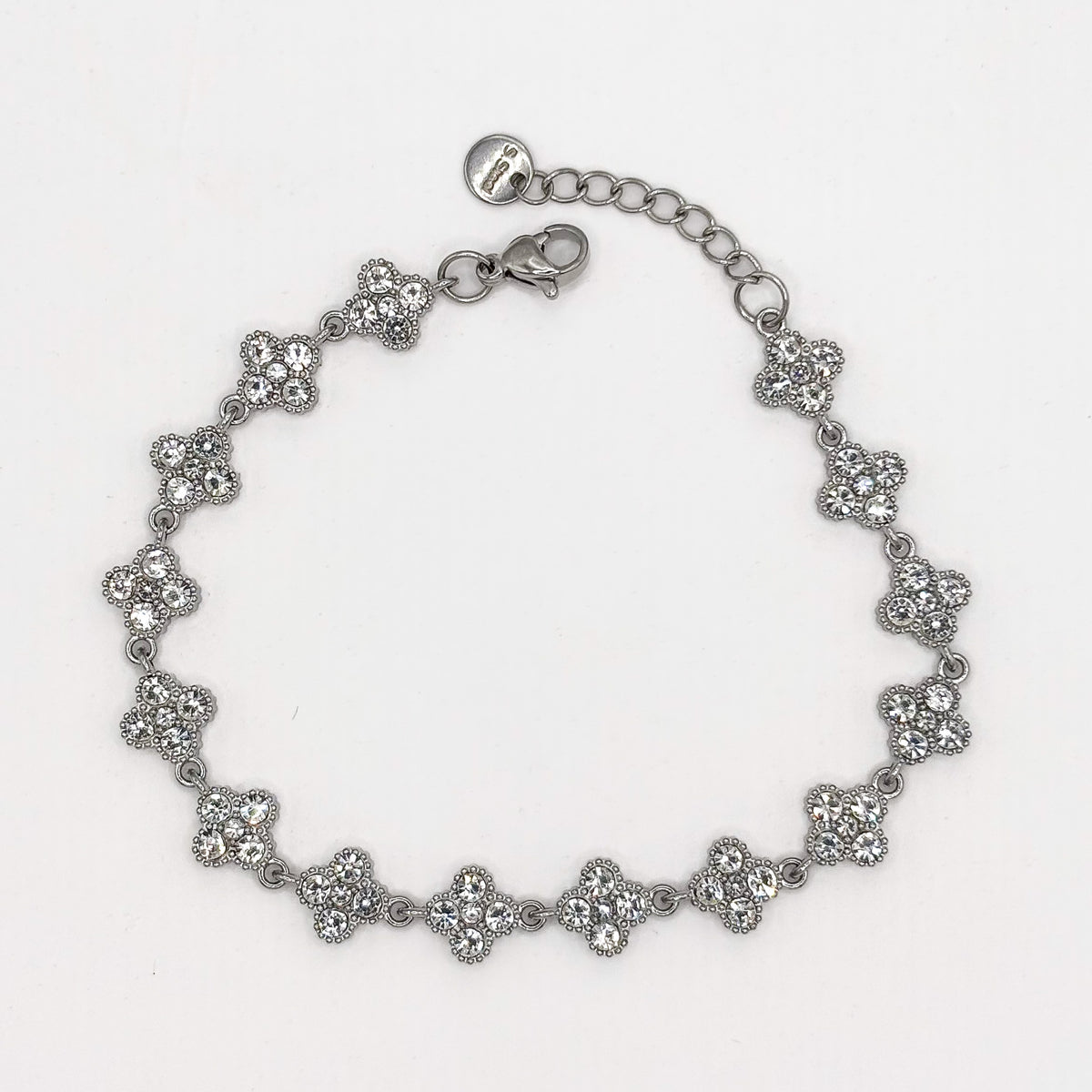 Pulsera Clover Zirconia