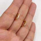 Mini Arracada Zirconias
