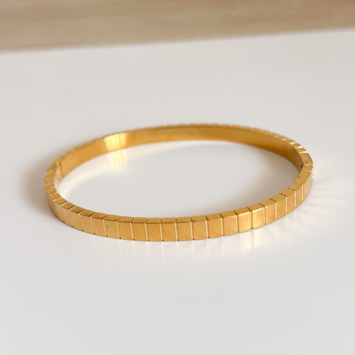 Pulsera Acero Bloques Geo