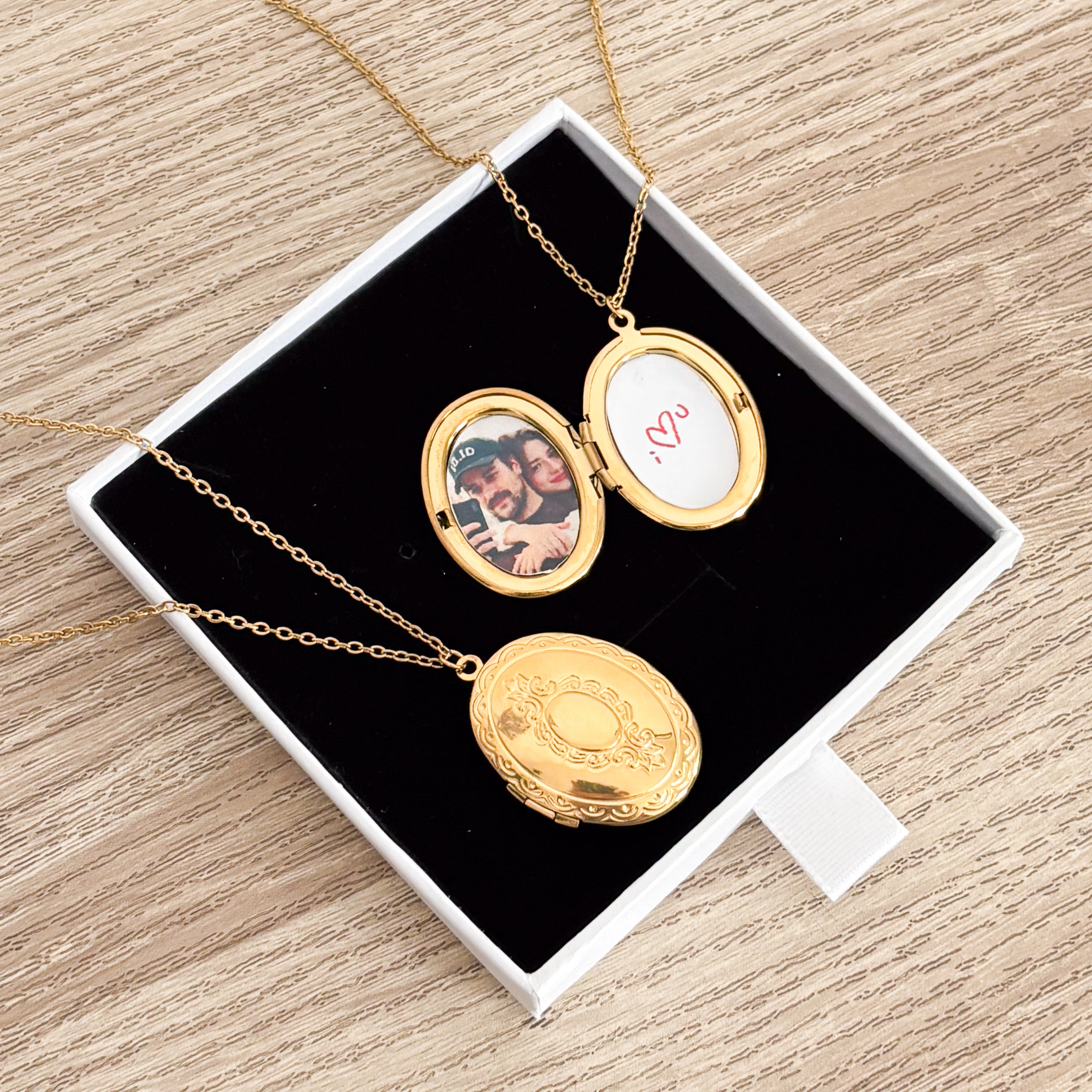 Relicario Ovalado Espejo