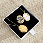 Relicario Ovalado Espejo