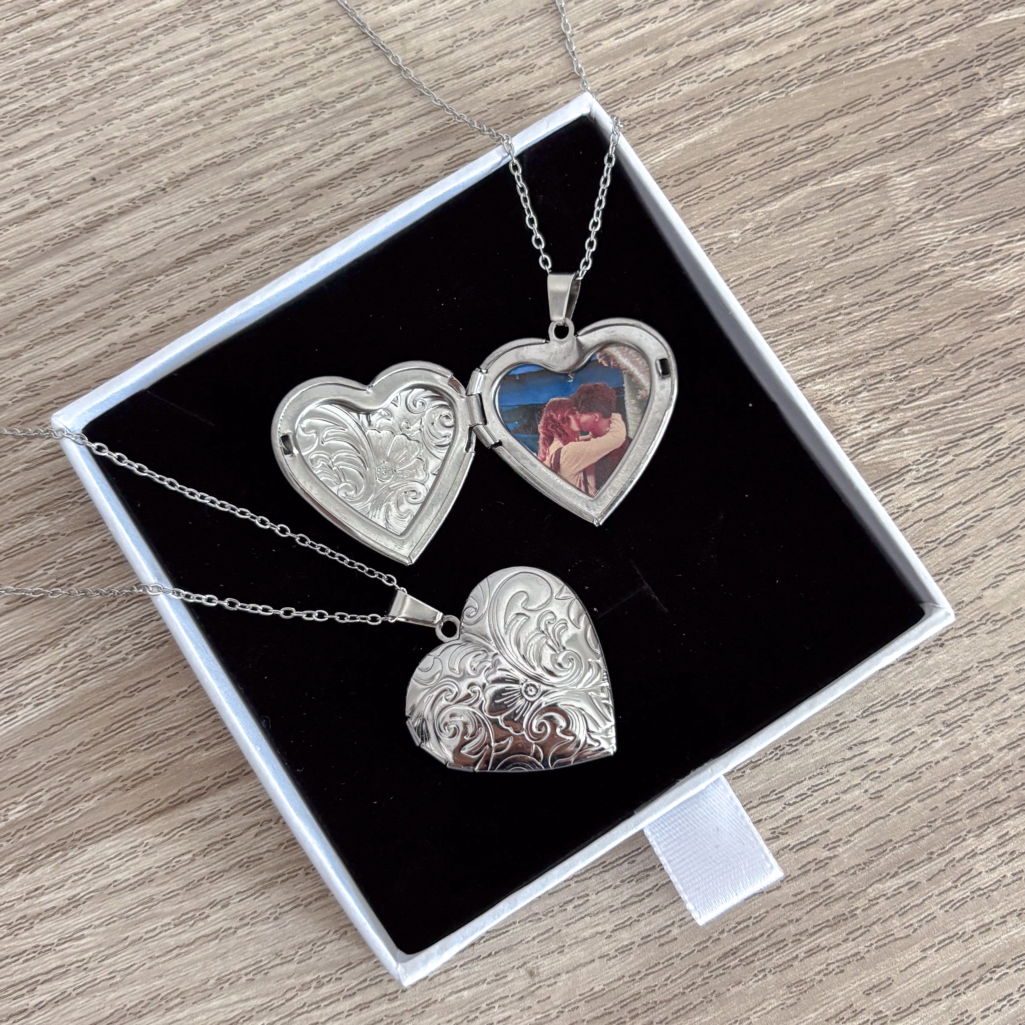 Collar Relicario Flor