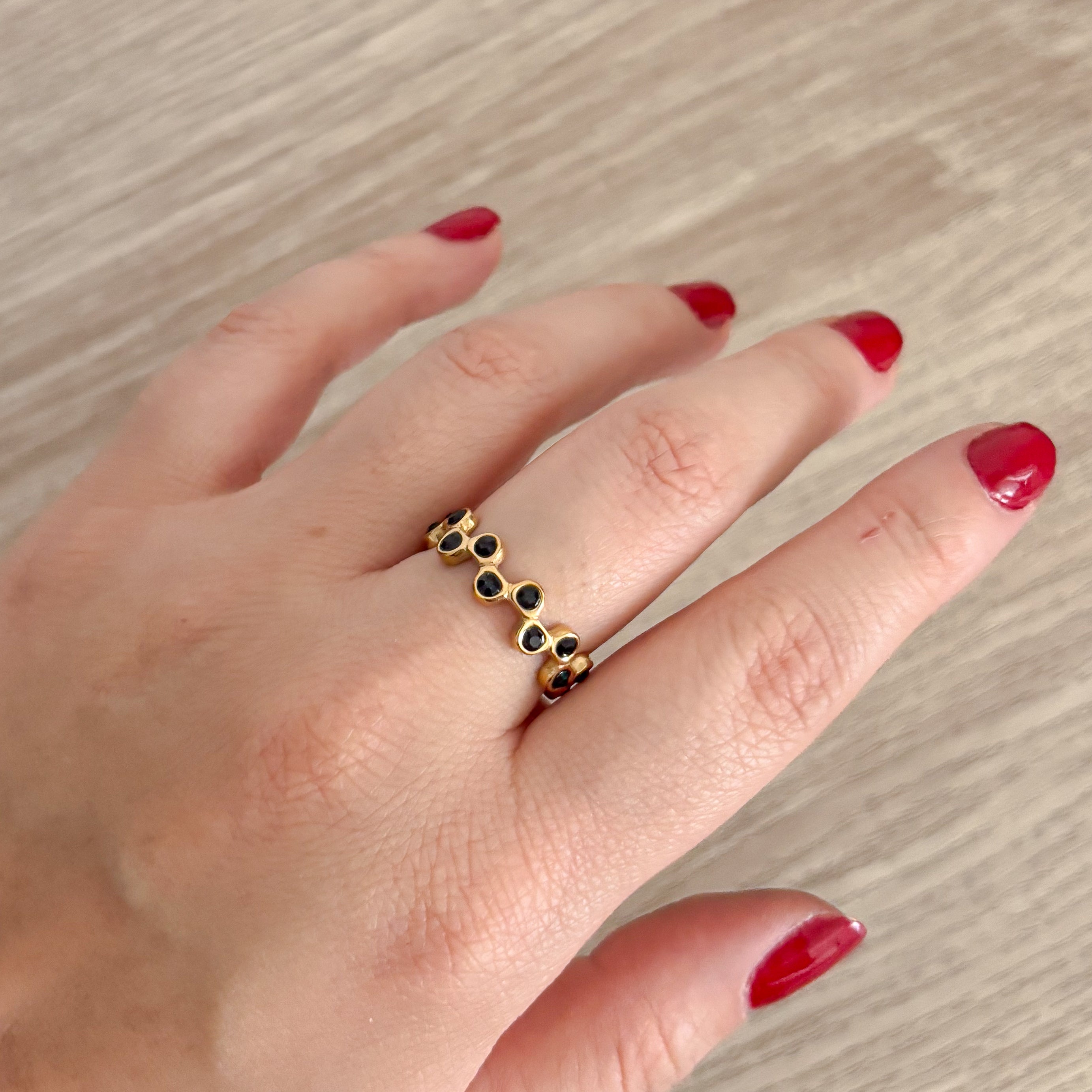 Anillo Brigitte Black