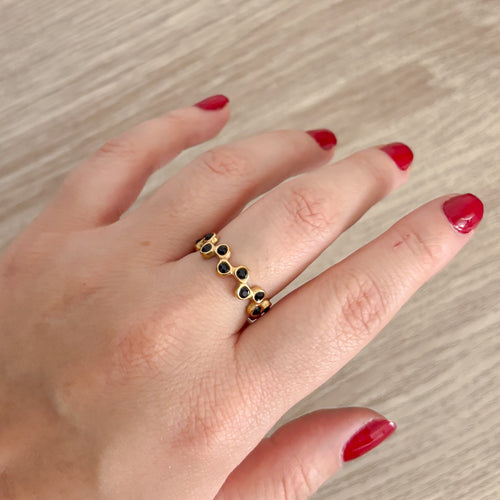 Anillo Brigitte Black