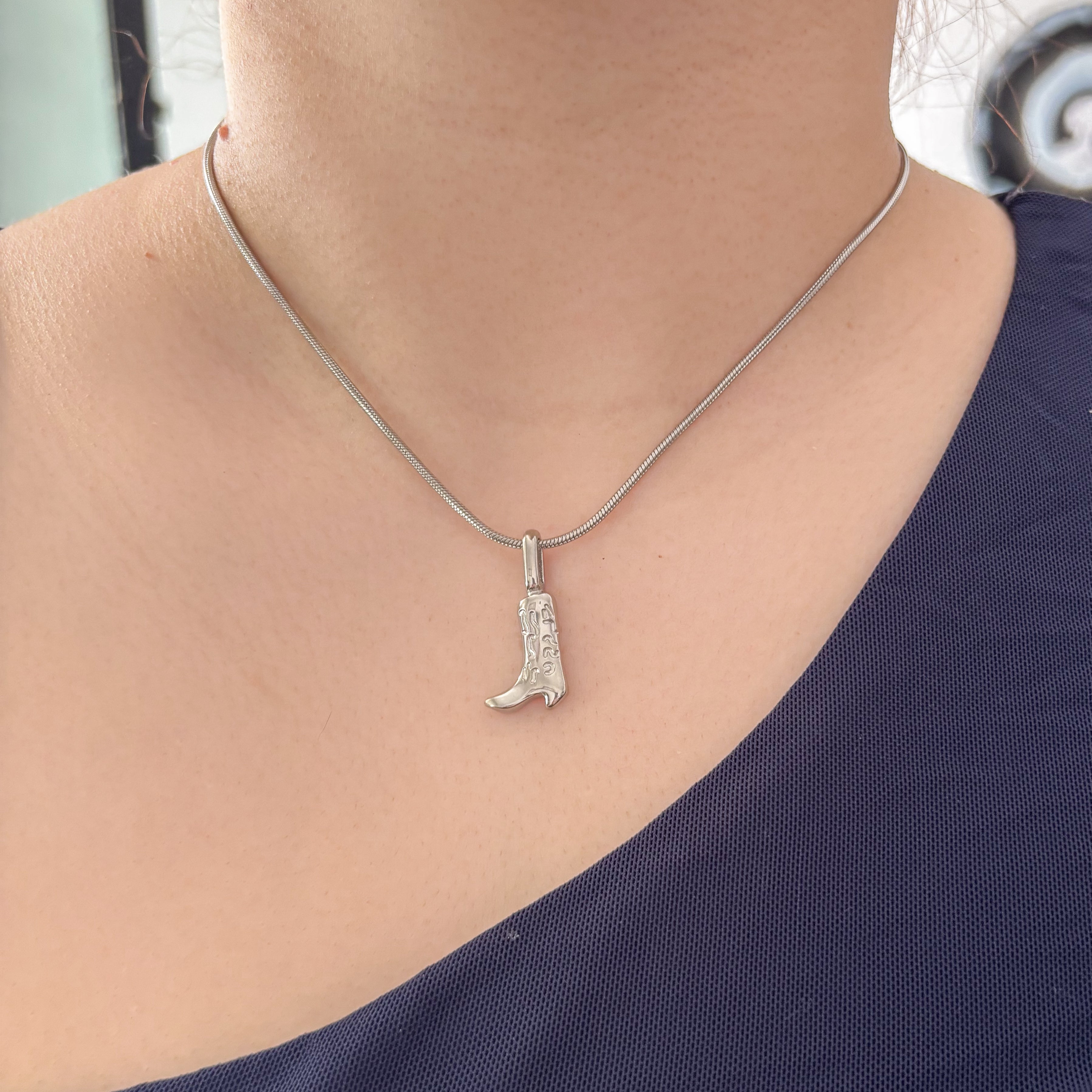 Collar Cowboy Silver