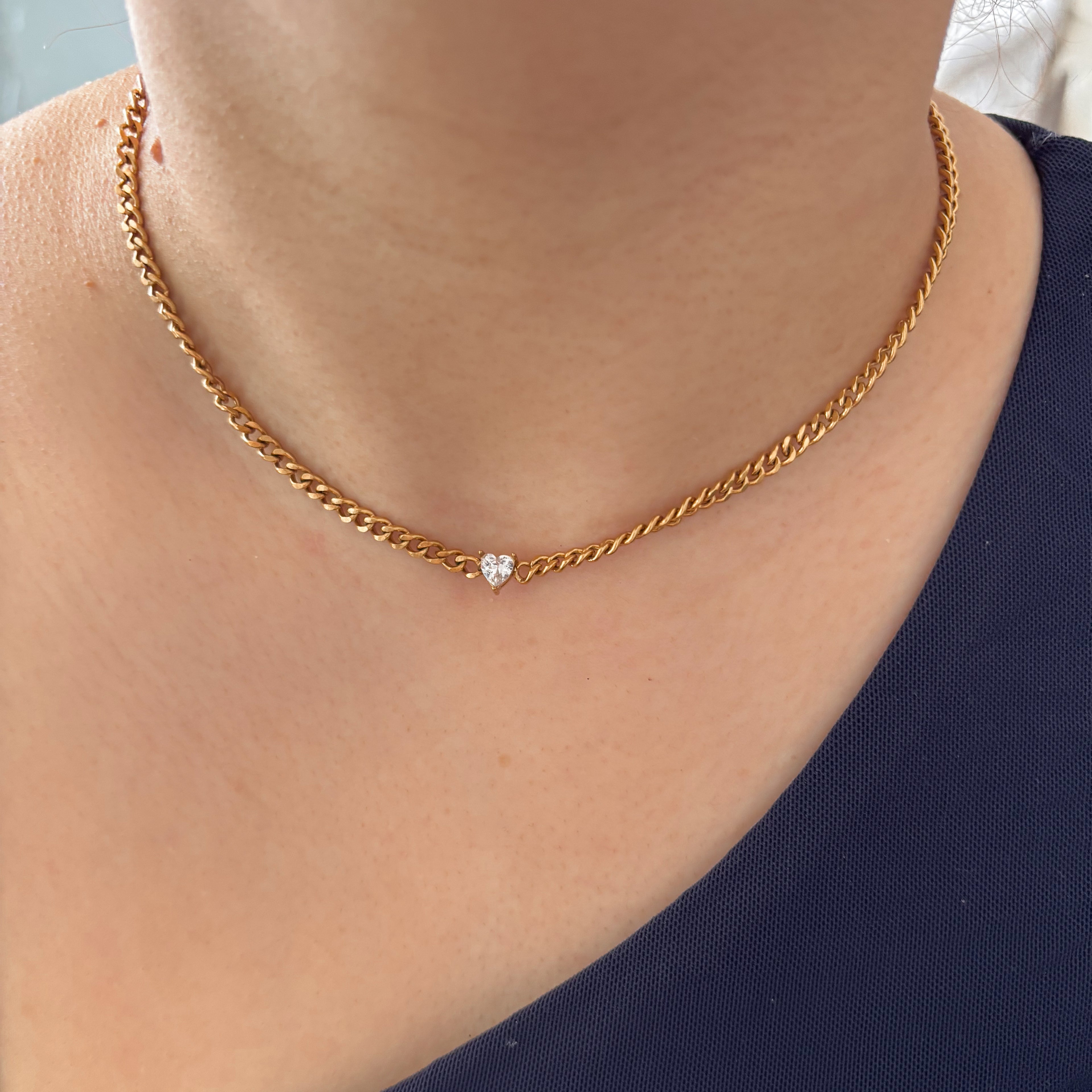 Cadena corazón
